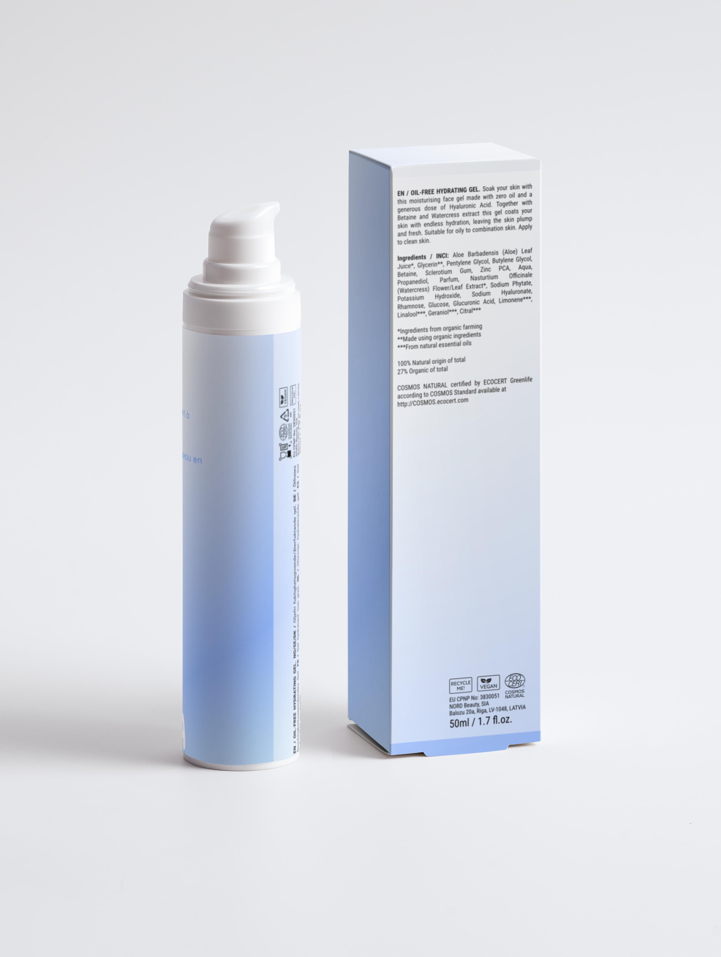 Plump. Gel hydratant non-gras